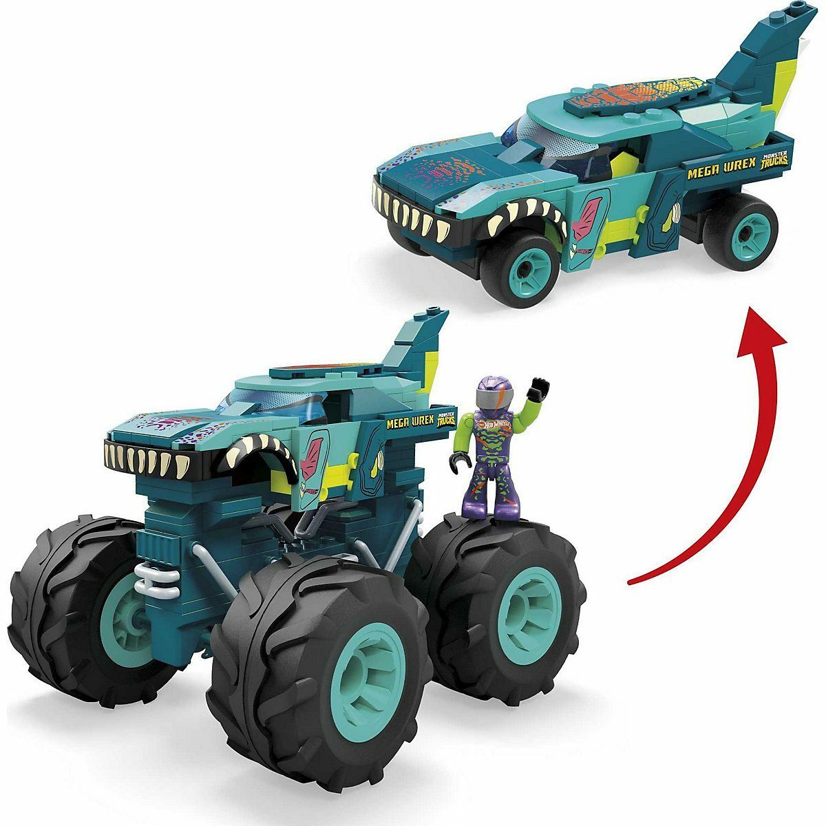 Bild 4 von Mattel® Spielbausteine Mega Construx Hot Wheels Mega-Wrex Monster Truck