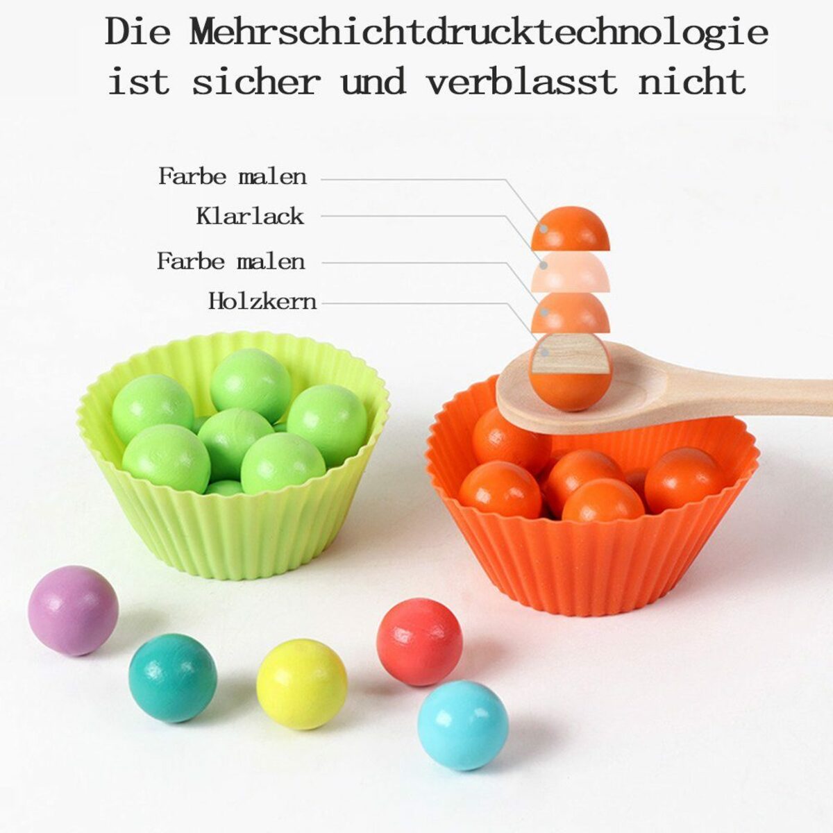 Bild 3 von GelldG Lernspielzeug Holzspielzeug Angelspiel Brettspiel Mathematik Lernspielzeug