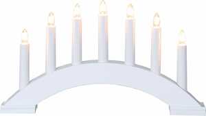 Star Trading Lichterbogen Weihnachten Weiß   Fensterleuchter Weihnachten  Deko Weihnachten   Fensterdeko Weihnachten   Weihnachts Fensterbeleuchtung   Weihnachts Deko   Fensterbeleuchtung Weihnachte