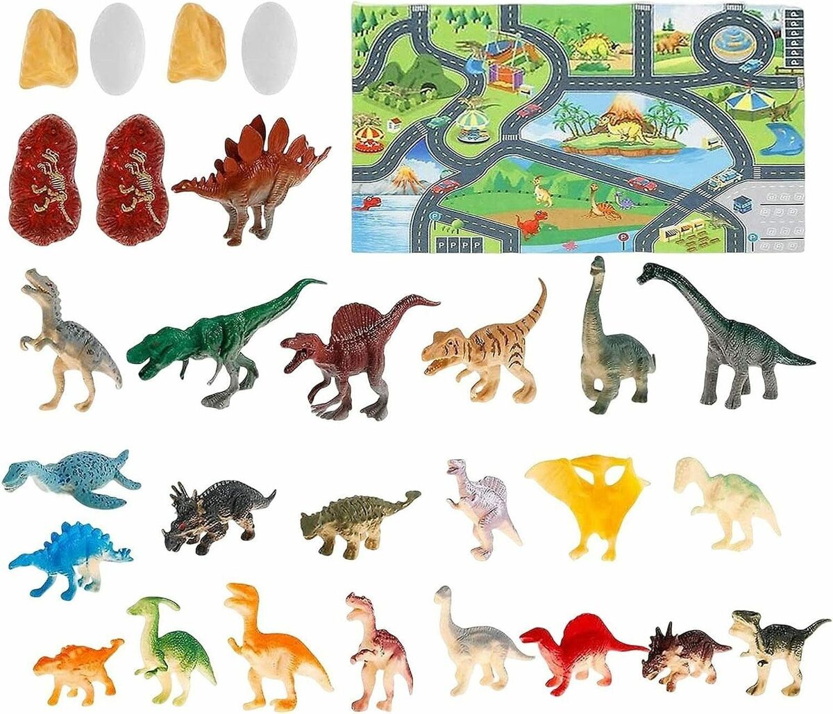 Bild 2 von autolock Adventskalender Adventskalender 24 Tage Dinosaurier Countdown Kalender Sammlungsset (24-tlg)