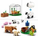 Bild 2 von LEGO® Konstruktionsspielsteine Bauernhof mit Tieren (60346), LEGO® City, (230 St)