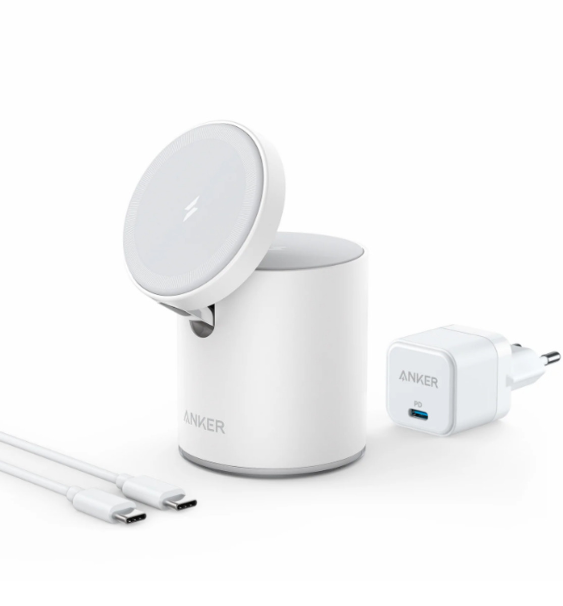 Bild 1 von 623 Magnetic Wireless Charger (MagGo), weiß