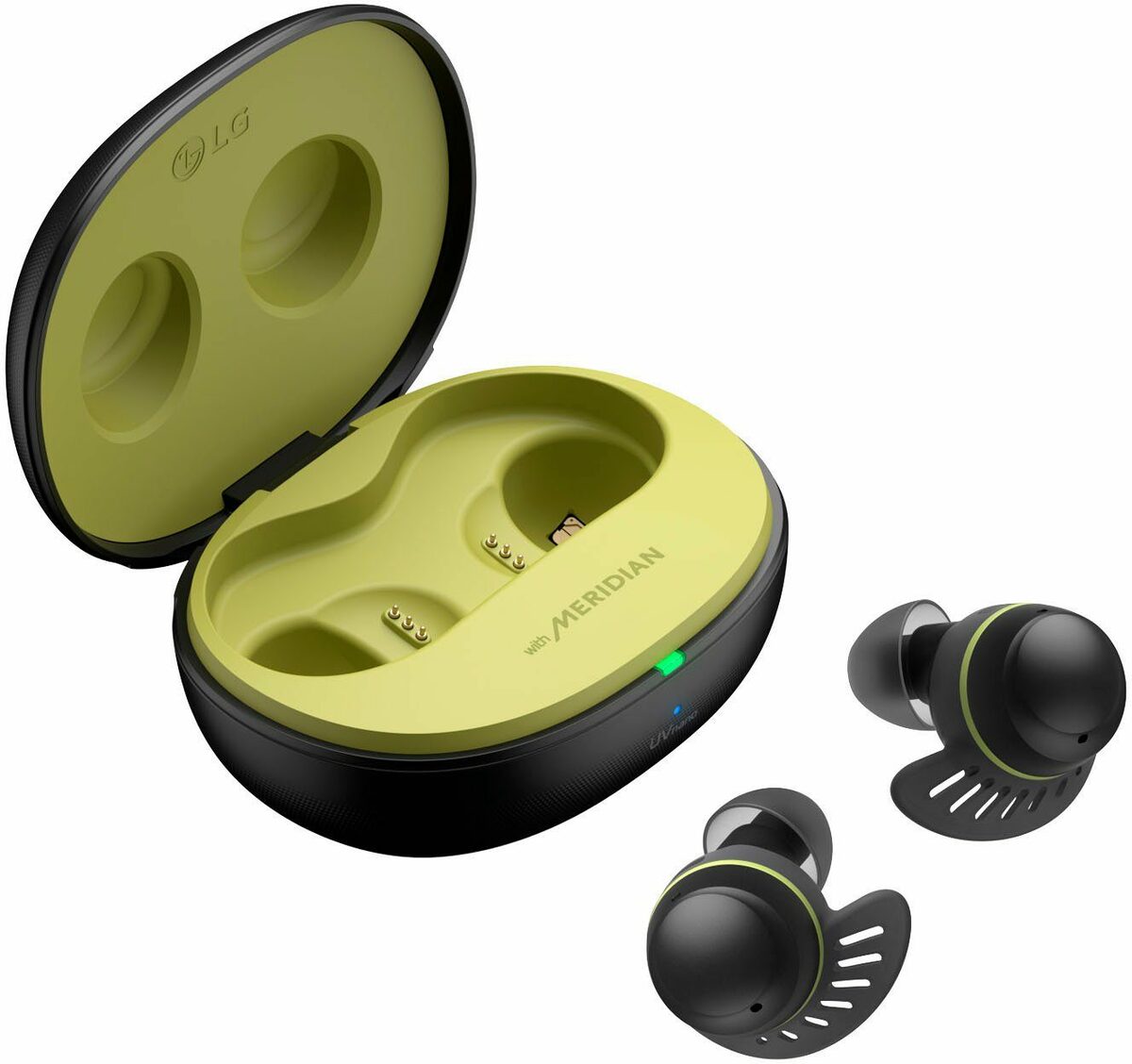 Bild 1 von LG TONE Free fit DTF7Q wireless In-Ear-Kopfhörer (Active Noise Cancelling (ANC), Google Assistant, Siri)