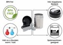 Bild 2 von ZOLLNER24 Thermobehälter, mit klappbaren Besteck, 400 ml, isoliert bis zu 5 Stunden, BPA frei