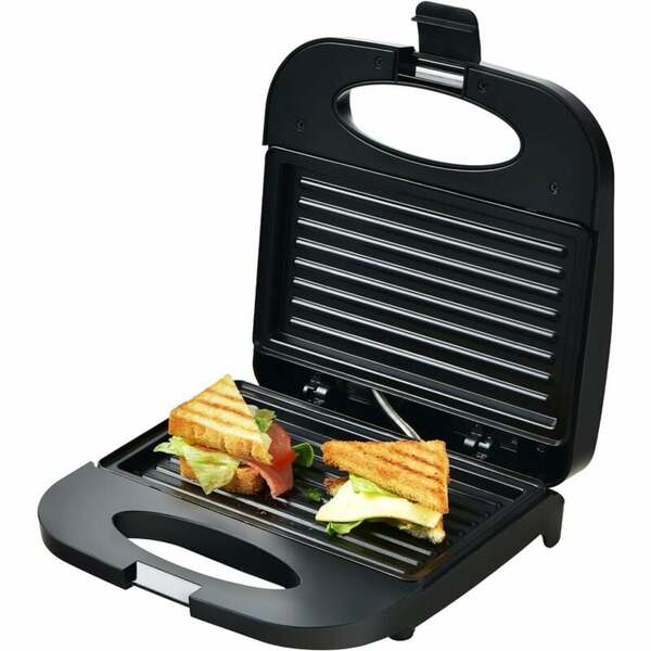 Bild 1 von Relax4life - 3 in 1 Sandwichmaker & Kontaktgrill & Paninimaker, 750W Sandwichtoaster mit Antihaftbeschichteten Platten, Sandwich-Maker mit