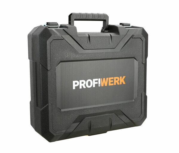 Bild 3 von Profiwerk Akku-Schlagschrauber PWSBS-01-Kit 20V, 50 Nm, (2,0Ah Akku, Netzteil, Transportkoffer, Bit-& Bohrerset)