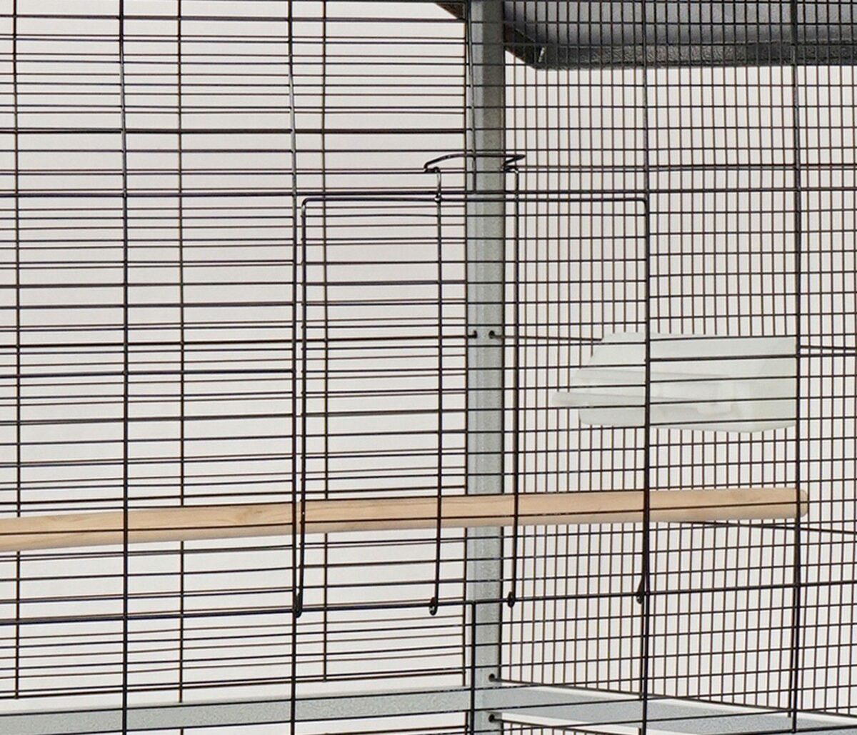 Bild 4 von Dehner Voliere Vogelgehege Hammer Blow, 90 x 176 x 60 cm, mobiles Vogelgehege für Wellensittiche & Ziervögel