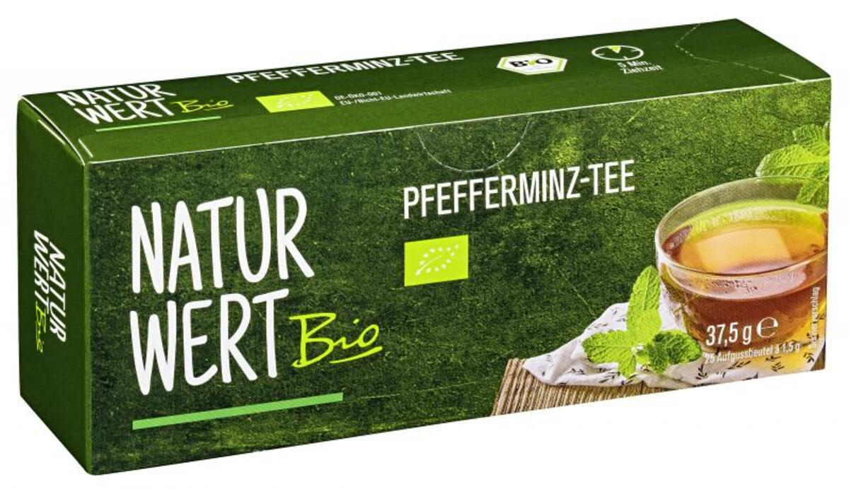 Bild 1 von NaturWert Bio Pfefferminz-Tee