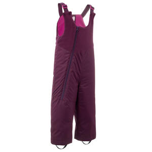 Skihose Latzhose Baby - 500 Warm violett
