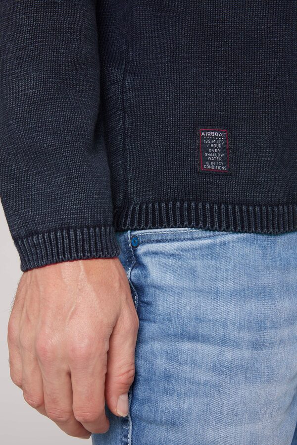 Bild 2 von CAMP DAVID Rundhalspullover mit Logoprints vorne und hinten