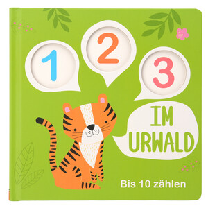 Bilderbuch 1-2-3 im Urwald