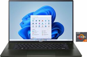 Acer Swift Edge SFA16-41-R8GY Notebook (40,64 cm/16 Zoll, AMD Ryzen 7 6800U, Radeon Graphics, 1000 GB SSD, FHD Webcam)