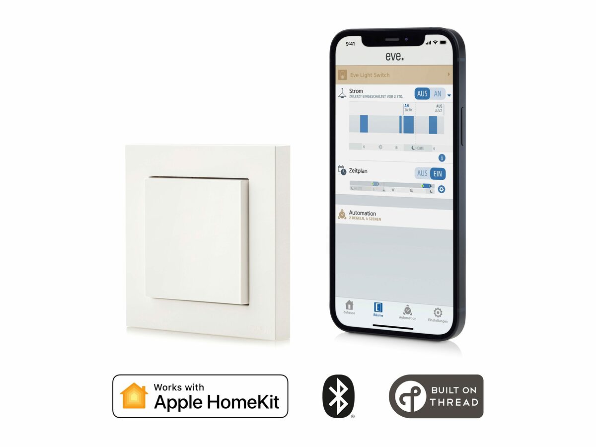 Bild 4 von EVE Schalter Light Switch (HomeKit) 2er Pack (Packung, 2-St)