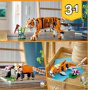 Bild 2 von LEGO® Konstruktionsspielsteine Majestätischer Tiger (31129), LEGO® Creator 3in1, (755 St)