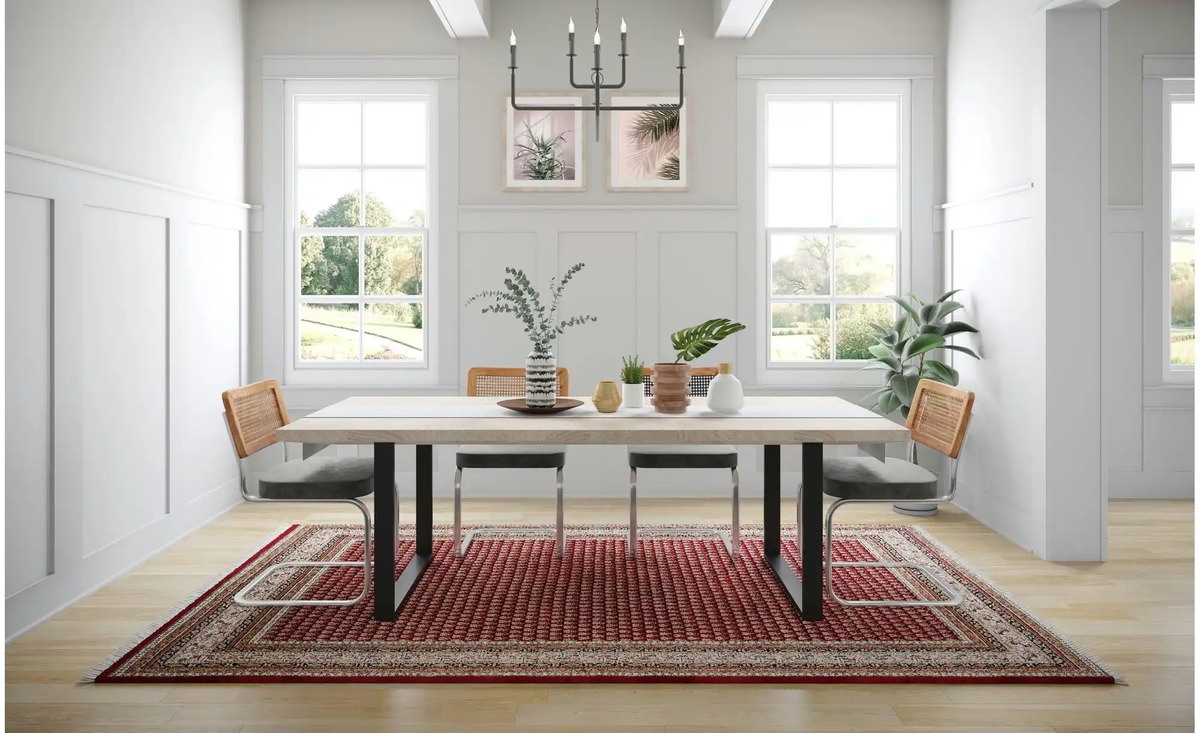 Bild 1 von Orientteppich Abbas Meraj 240 cm 170 cm Rot/ Cream 170x240 cm