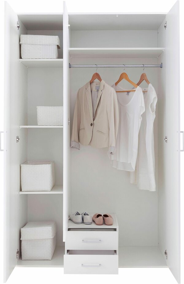 Bild 4 von Schlafkontor Kleiderschrank Karl in 2 Breiten, mit zusätzlichen Einlegeböden