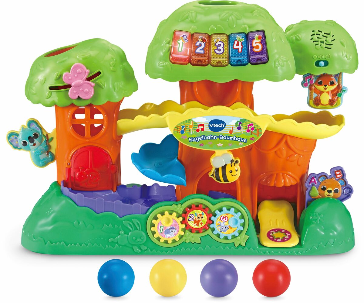 Bild 2 von Vtech® Kugelbahn Vtech Baby, Kugelbahn-Baumhaus, mit Sound