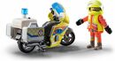 Bild 2 von Playmobil® Konstruktions-Spielset Notarzt-Motorrad mit Blinklicht (71205), City Life, mit Lichtmodul; Made in Europe