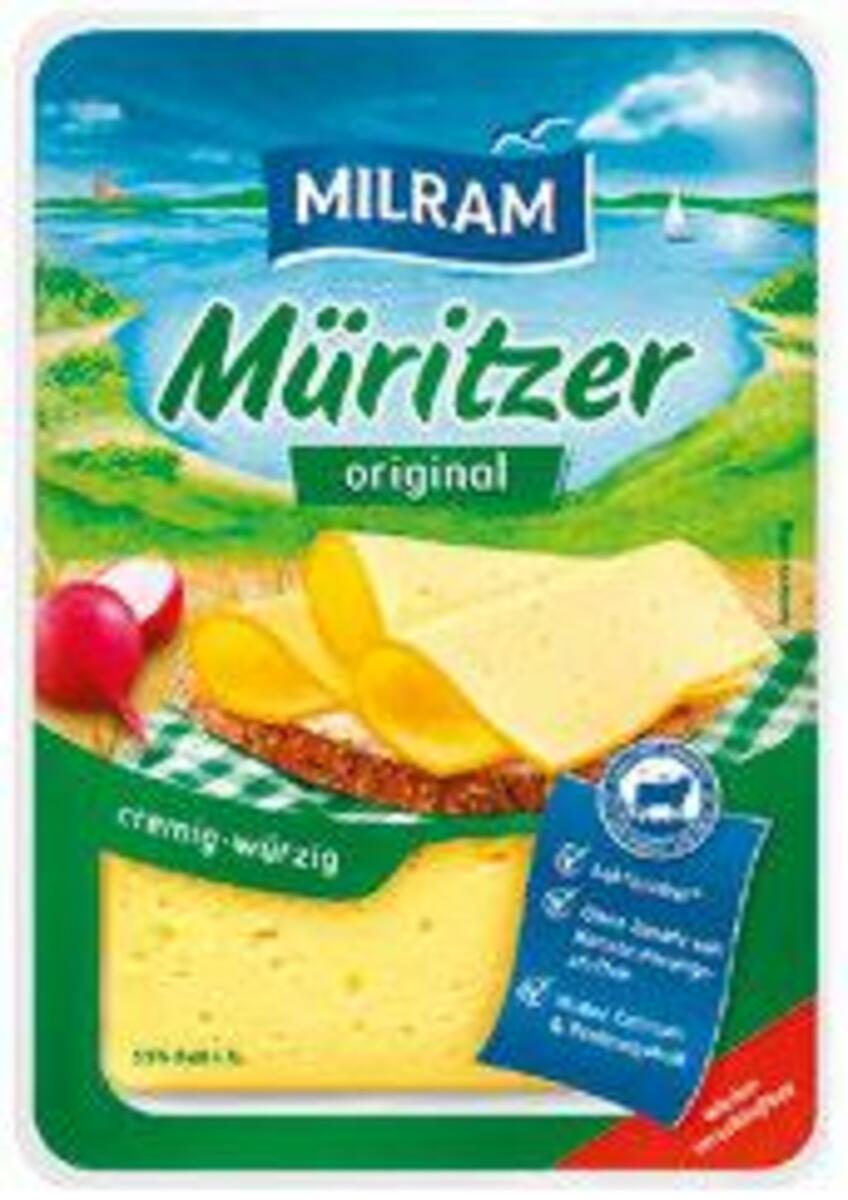 Bild 1 von MILRAM Käsescheiben, 150 g
