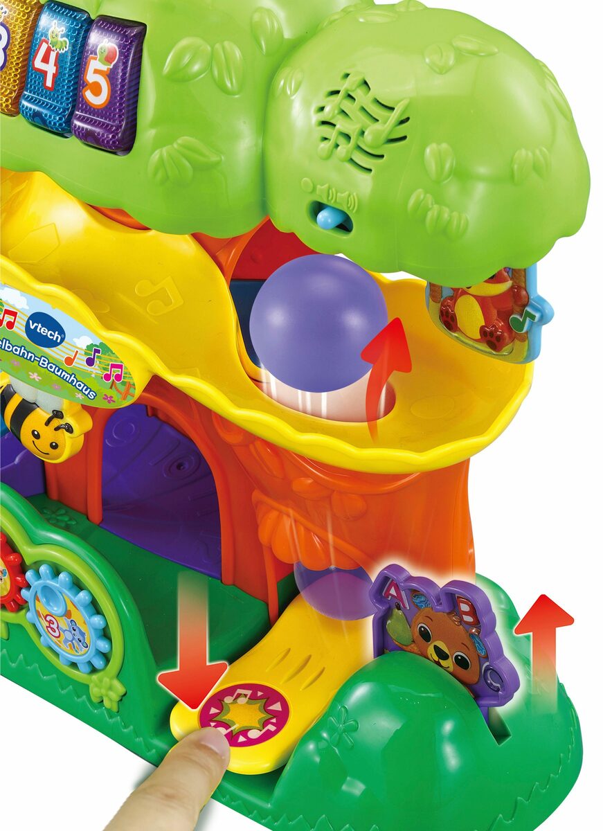 Bild 3 von Vtech® Kugelbahn Vtech Baby, Kugelbahn-Baumhaus, mit Sound