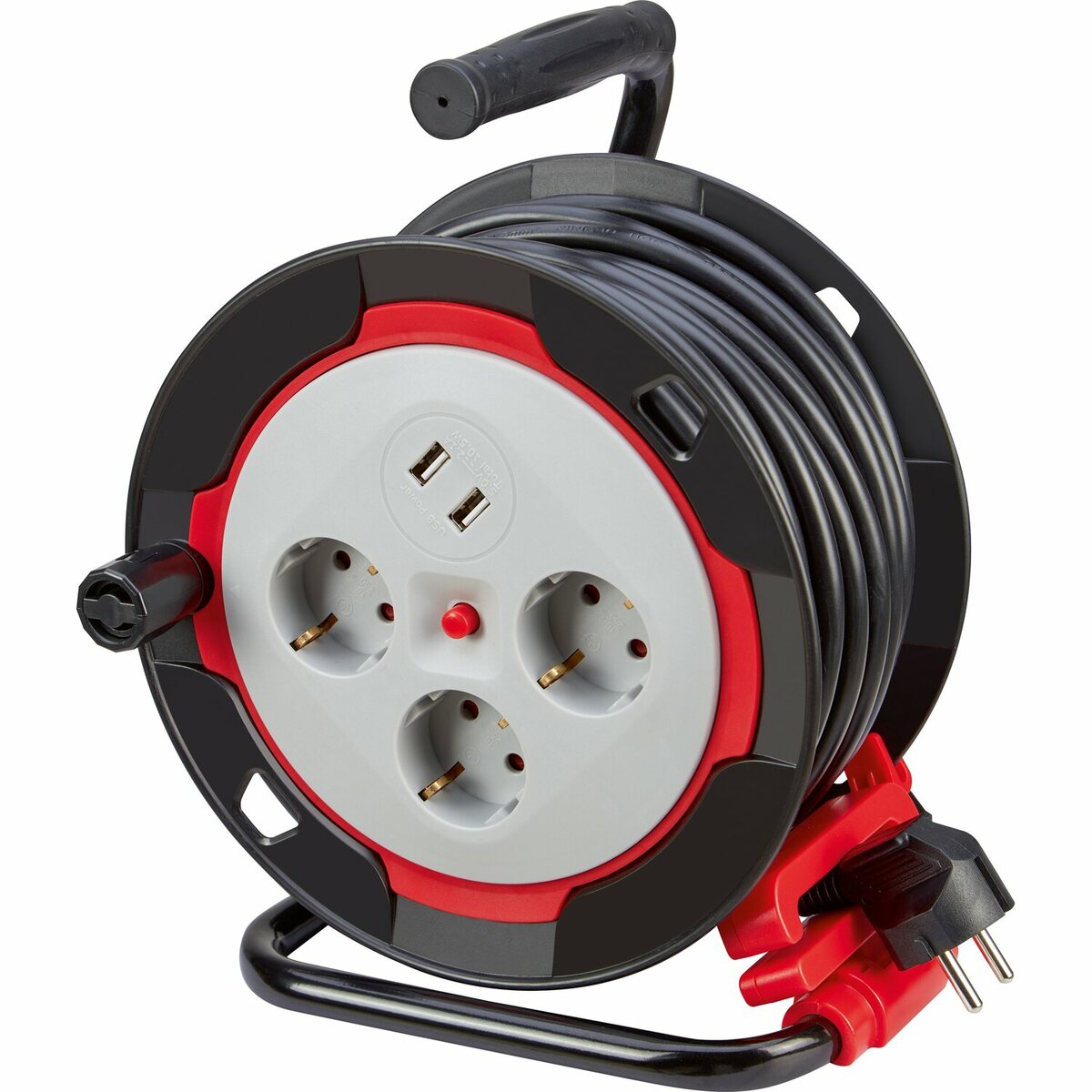 Bild 1 von Kabeltrommel 15 m IP20 Überhitzungsschutz 16 A