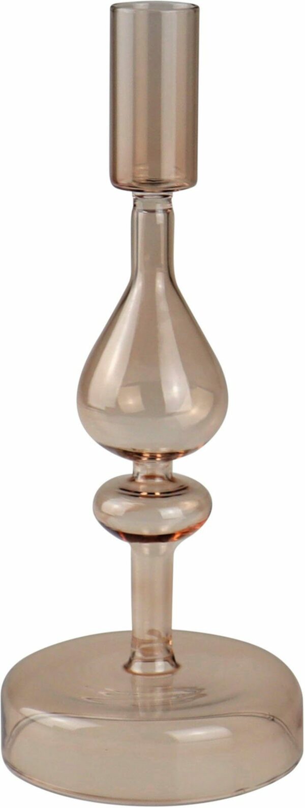 Bild 1 von Leonique Kerzenleuchter Jenelle (Set, 2 St), Stabkerzenhalter aus Glas, Höhe ca. 24 cm