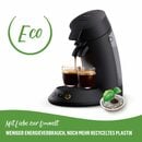 Bild 3 von Philips Senseo Kaffeepadmaschine Original Plus Eco CSA210/22, aus 80% recyceltem Plastik*, 100 Senseo Pads kaufen und bis max.33 € zurückerhalten