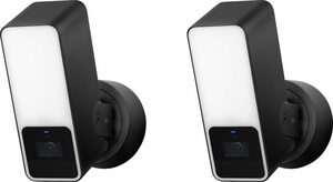 EVE Outdoor Cam (HomeKit) 2er Pack Überwachungskamera (Außenbereich, Packung, 2-tlg)