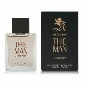 Otto Kern Eau de Toilette The Man of Luxury 50ml EDT Herrendüfte Duft Männer Parfum, 1-tlg., Intensiver Duft langanhaltend Geschenk Herren Männer Jungen
