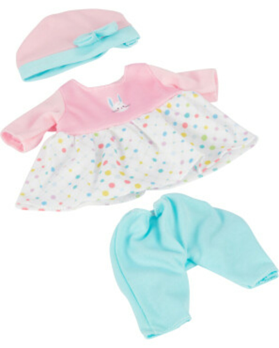 Bild 1 von Puppenkleidung
       
       verschiedene Ausführungen, 3-tlg. Set
   
      türkis