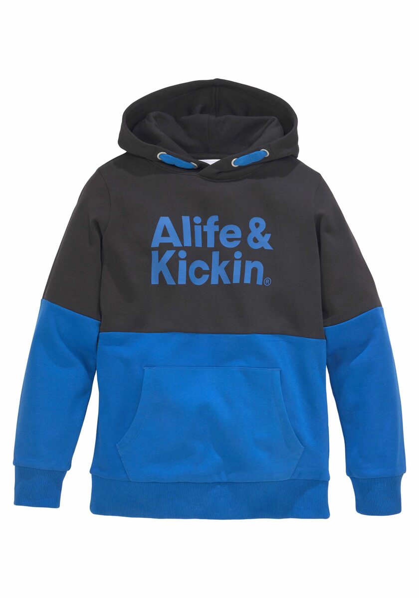 Bild 1 von Alife & Kickin Kapuzensweatshirt Colorblocking zweifarbig, NEU MARKE!