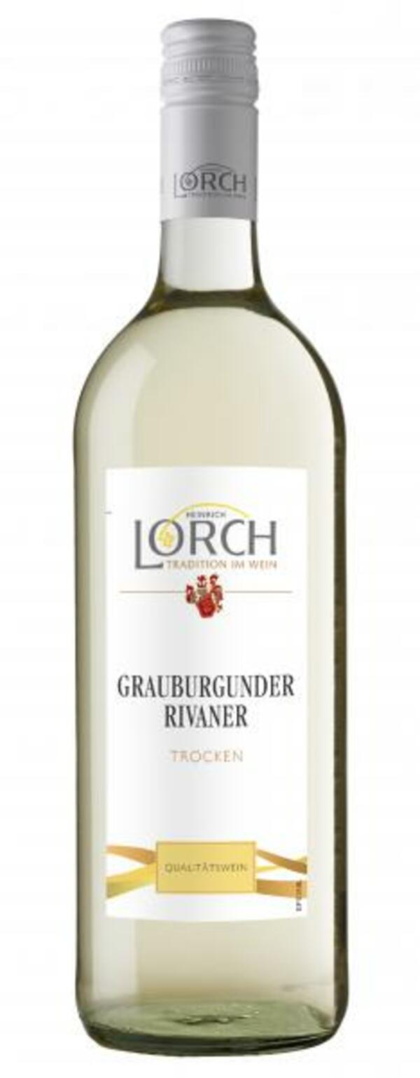 Bild 1 von Heinrich Lorch Grauburgunder Rivaner Weißwein trocken