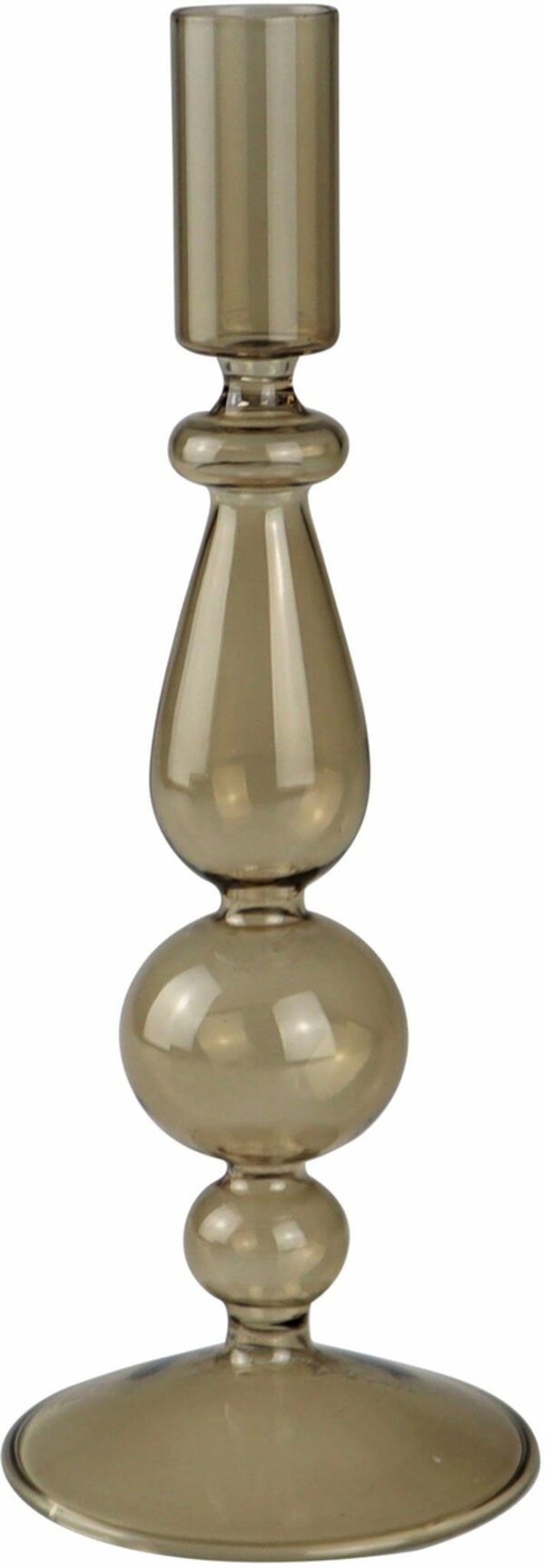 Bild 1 von Leonique Kerzenleuchter Jenelle (Set, 2 St), Stabkerzenhalter aus Glas, Höhe ca. 25 cm