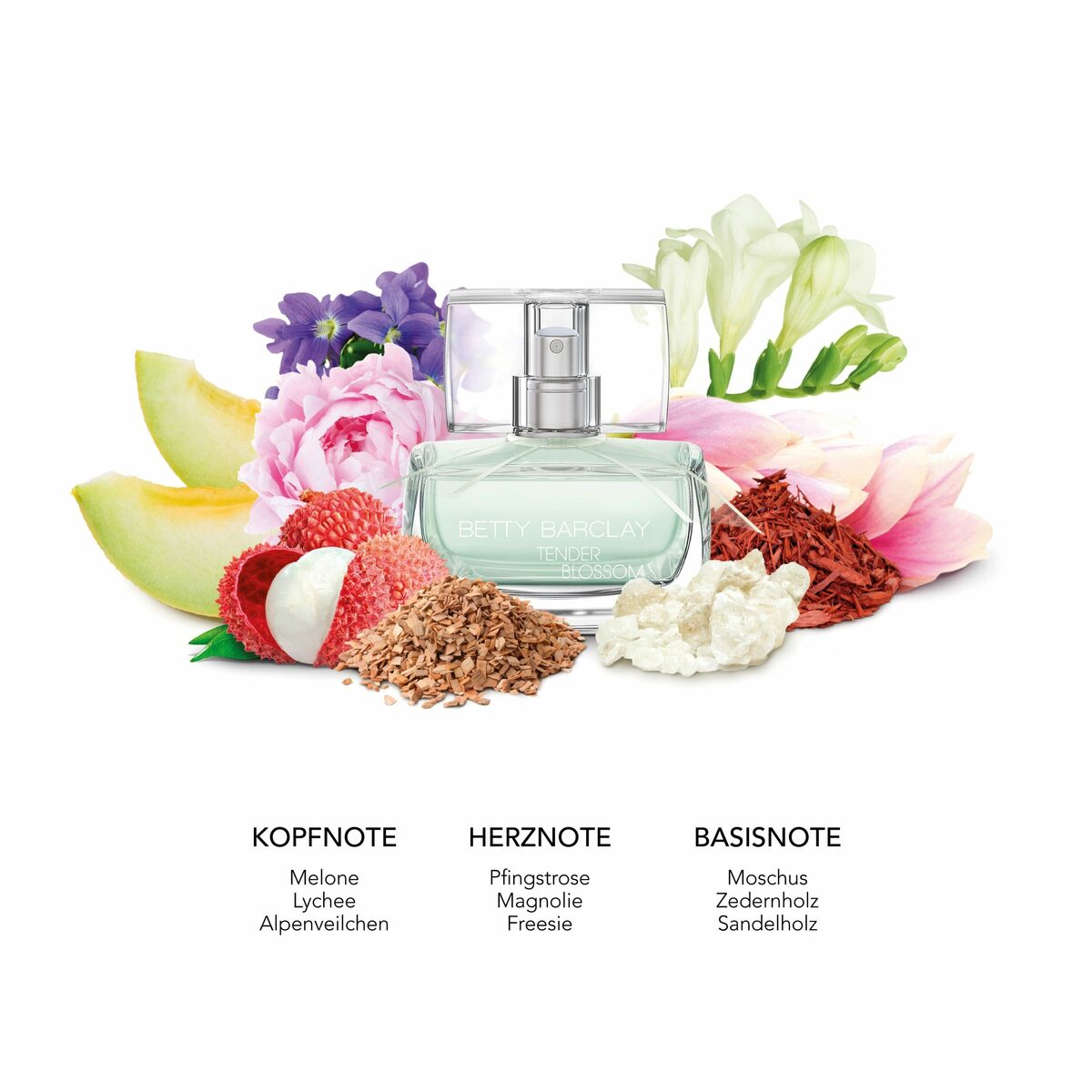 Bild 3 von Betty Barclay Eau de Toilette Betty Barclay Tender Blossom Eau de Toilette 50 ml