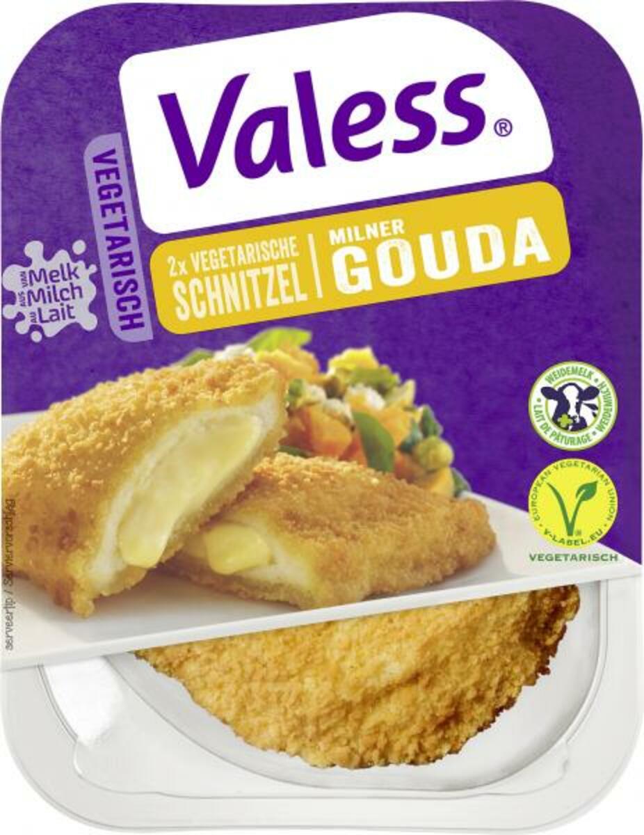 Bild 1 von Valess Vegetarische Schnitzel mit Gouda