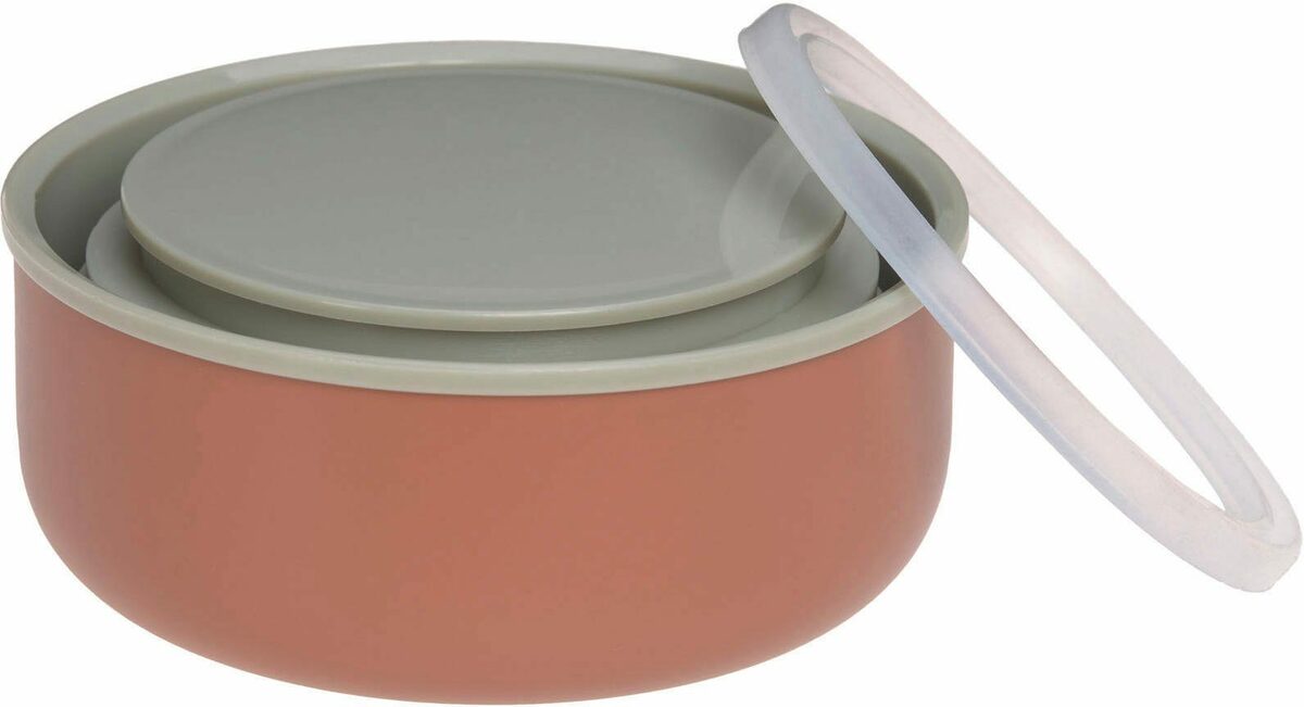 Bild 3 von LÄSSIG Thermobehälter Happy Prints, Caramel, Edelstahl, (1-tlg)