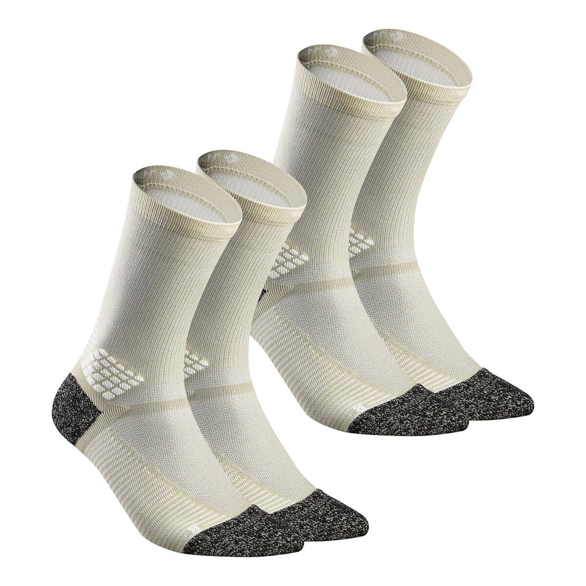 Bild 1 von Wandersocken hoch 2 Paar - Hike 500 beige
