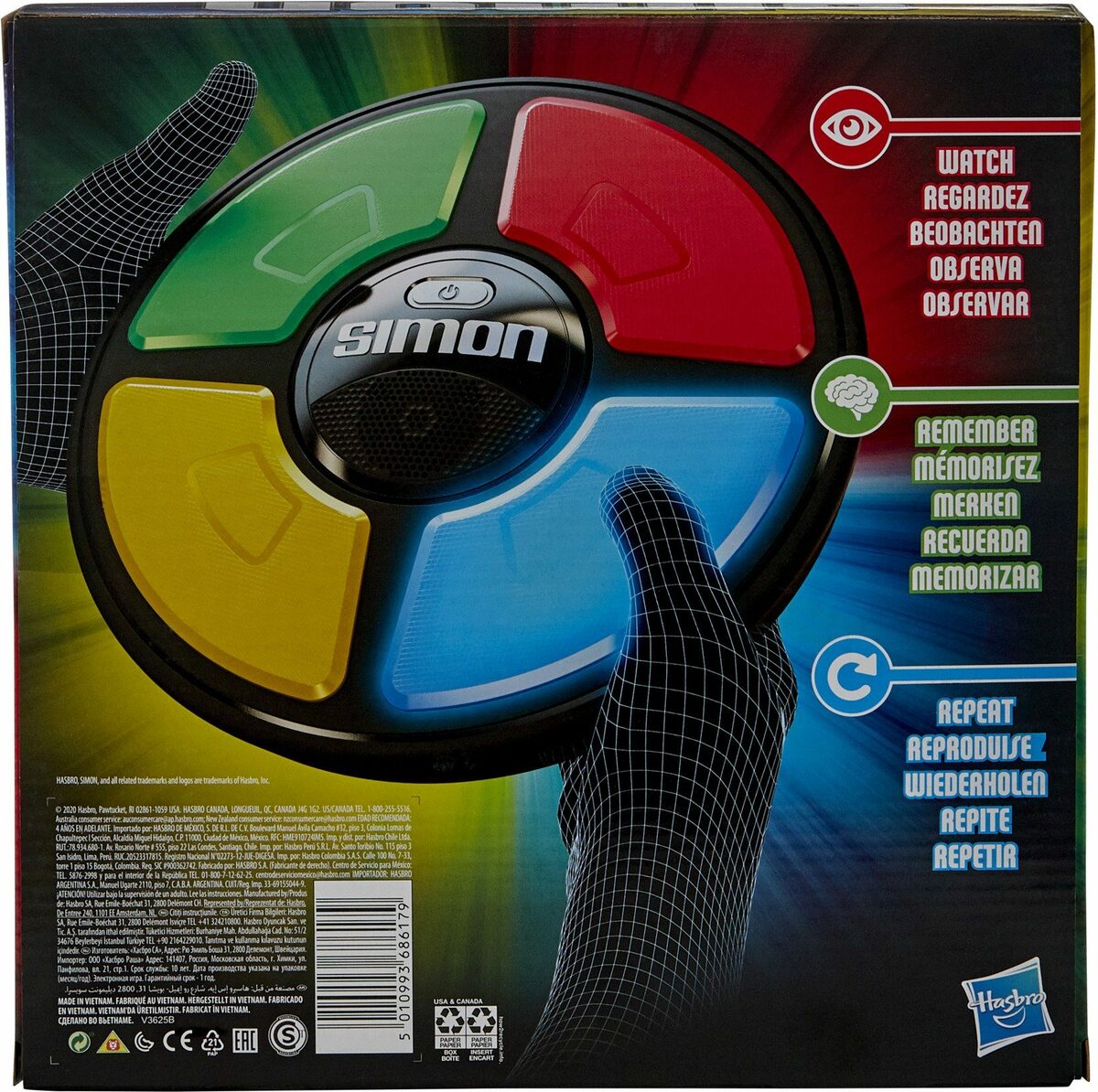 Bild 2 von Hasbro Spiel, Simon