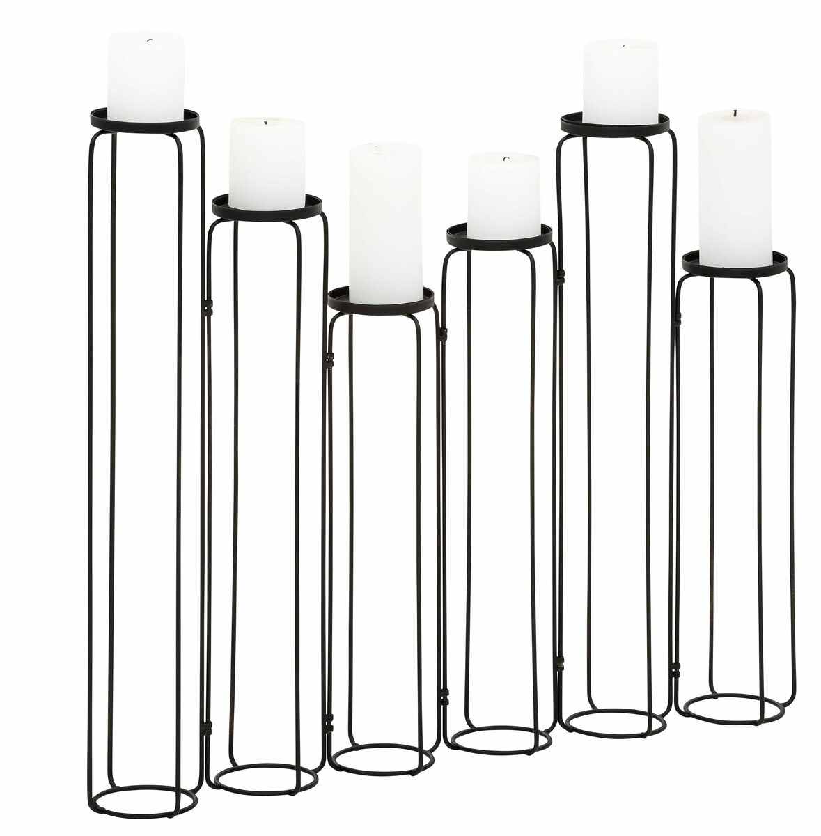 Bild 3 von Leonique Kerzenständer Mareesa (1 St), aus Metall, für Stumpenkerzen, Höhe ca. 65 cm, variabel stellbar