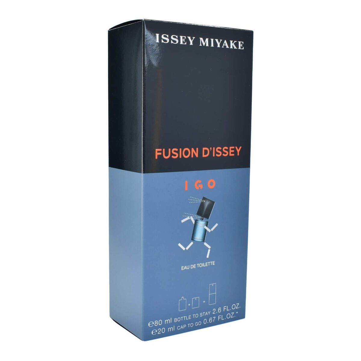 Bild 3 von Issey Miyake Eau de Toilette Fusion d Issey IGO, 80ml TO STAY + 20ml CAP TO GO