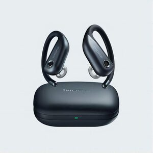 1More Fit S50 Open Ear Kopfhörer 5.3 Bluetooth Kopfhörer (Sport Kopfhörer Kabellos mit Mikrofon, True Wireless Earbuds, Schnellladung, 38 Stunden Spielzeit, ENC Anruf Noise Cancelling, IPX7 W