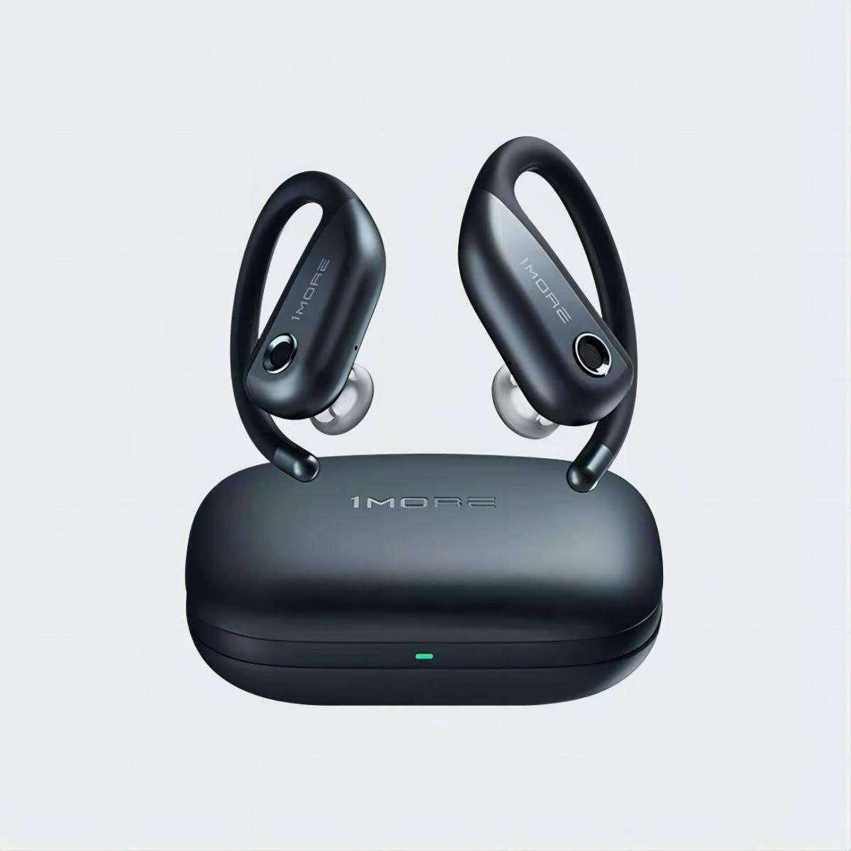 Bild 1 von 1More Fit S50 Open Ear Kopfhörer 5.3 Bluetooth Kopfhörer (Sport Kopfhörer Kabellos mit Mikrofon, True Wireless Earbuds, Schnellladung, 38 Stunden Spielzeit, ENC Anruf Noise Cancelling, IPX7 W