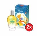 Bild 1 von Jacques Battini Eau de Toilette Tropical Aruba für Sie EDT 2x 50 ml Frauendüfte Duft Frauen Parfum, 2-tlg., Intensiv blumig Parfüm Geschenk für Damen Frauen Mädchen