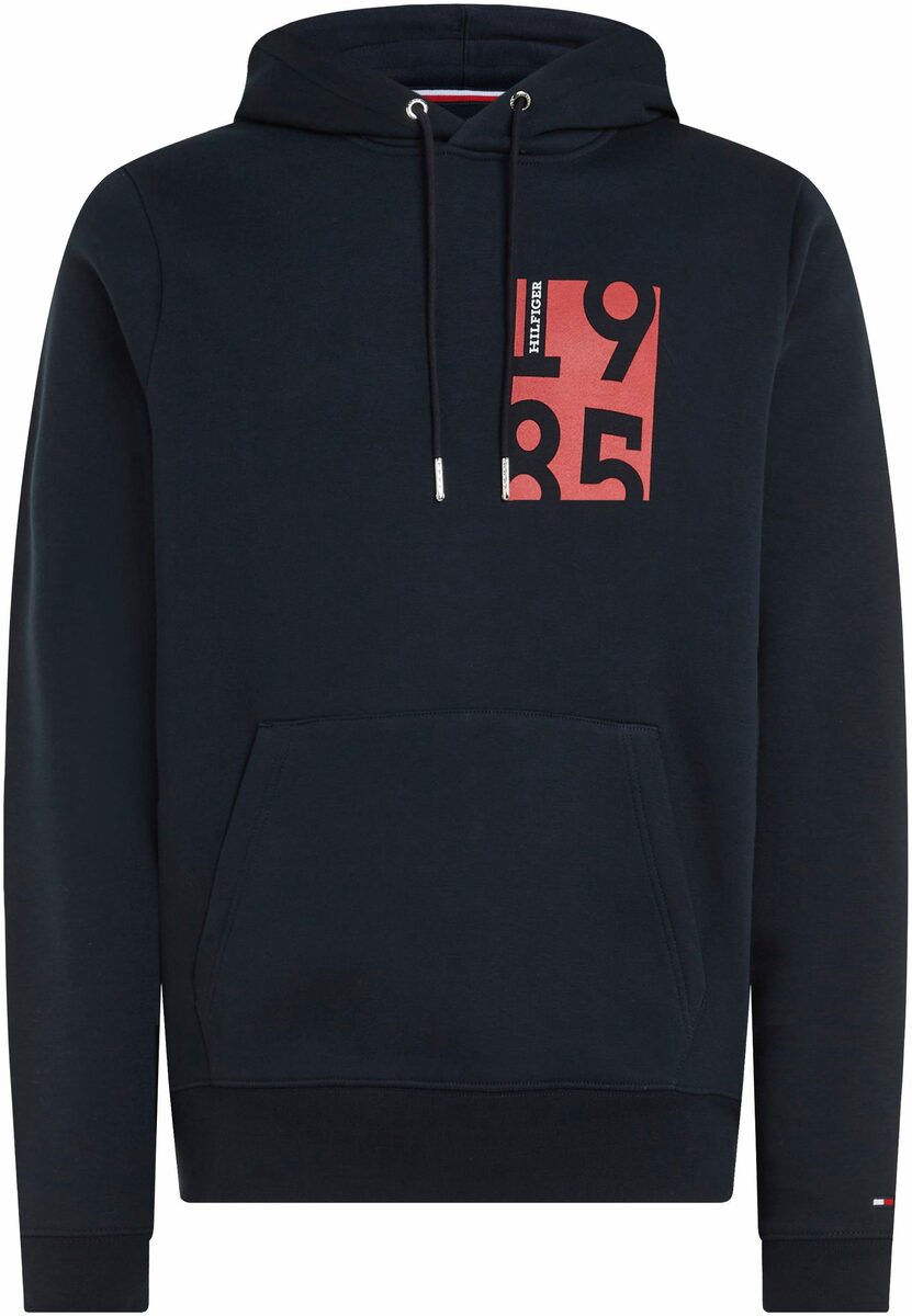 Bild 1 von Tommy Hilfiger Big & Tall Sweatshirt BT-CHEST PRINT HOODY-B
