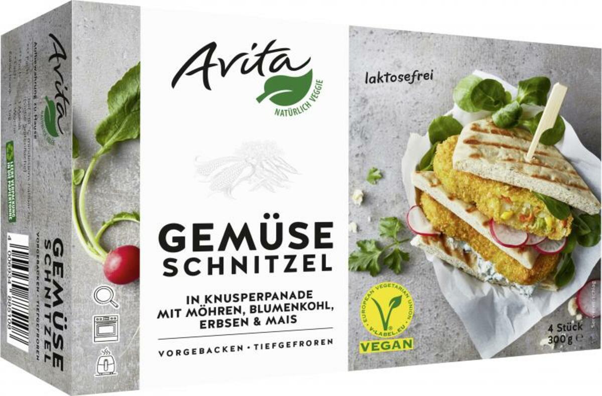 Bild 1 von Avita Gemüse-Schnitzel