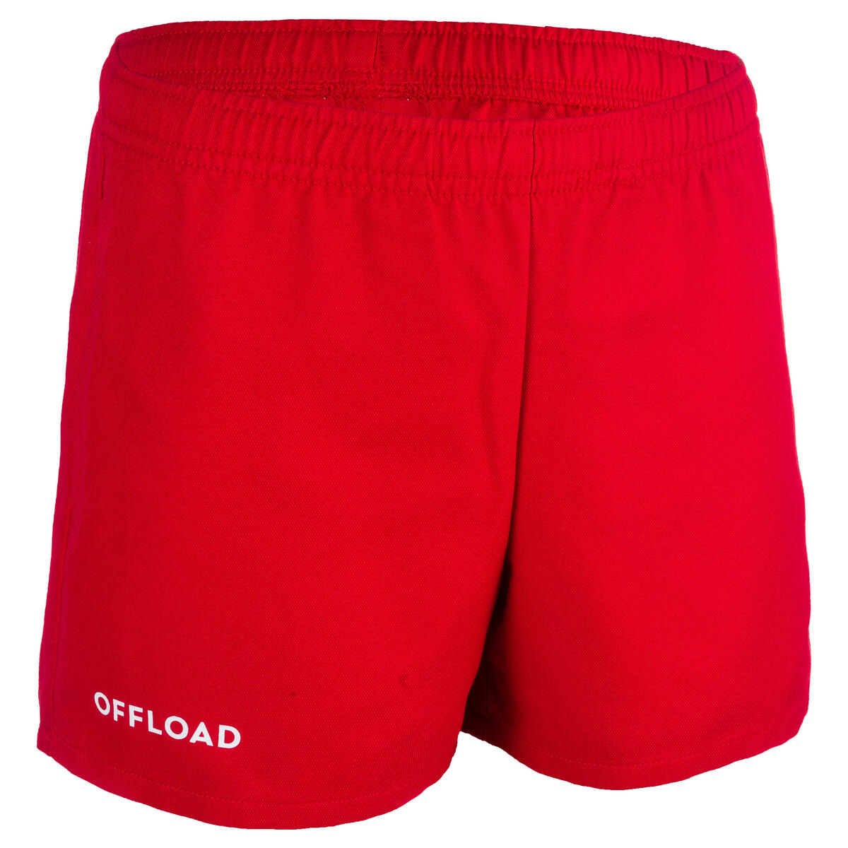 Bild 1 von Rugbyshorts R100 mit Taschen Kinder rot