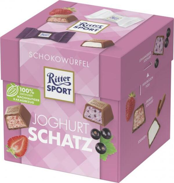 Bild 1 von Ritter Sport Schokowürfel-Box Joghurt