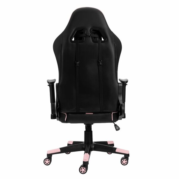 Bild 4 von Hyrican Gaming-Stuhl "Striker Copilot" schwarz/pink, Kunstleder, ergonomischer Gamingstuhl, Bürostuhl, Schreibtischstuhl, geeignet für Jugendliche und Erwachsene
