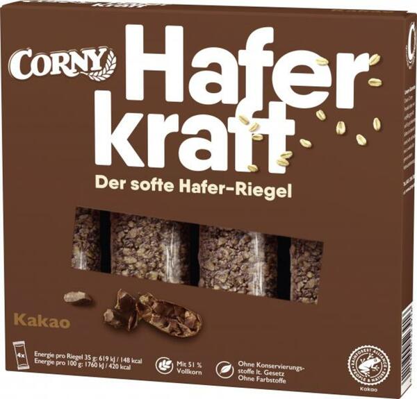 Bild 1 von Corny Müsli-Riegel Haferkraft Kakao