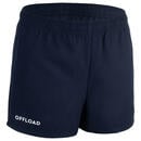 Bild 1 von Rugbyshorts R100 mit Taschen Kinder blau